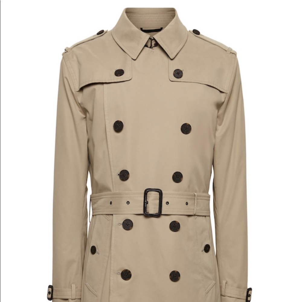 Banana Republic NWT Classic Men’s Trench Coat Easy